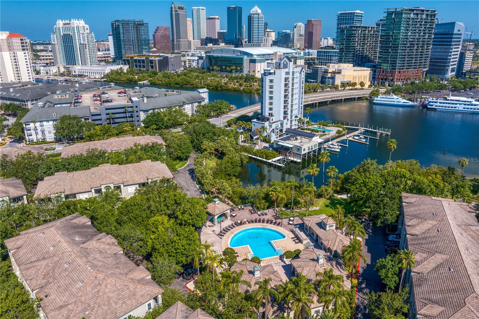 This residence and community are located right in the heart of where you want to be – with easy and convenient access by foot (or car) to Tampa’s Riverwalk, Water Street Tampa, Amalie Arena, Sparkman Wharf, Bayshore Blvd. and for commuters I-275 & the LeeRoy Selmon Expressway just minutes from the Island – and 15 min. to the nation’s top rated Tampa International Airport.