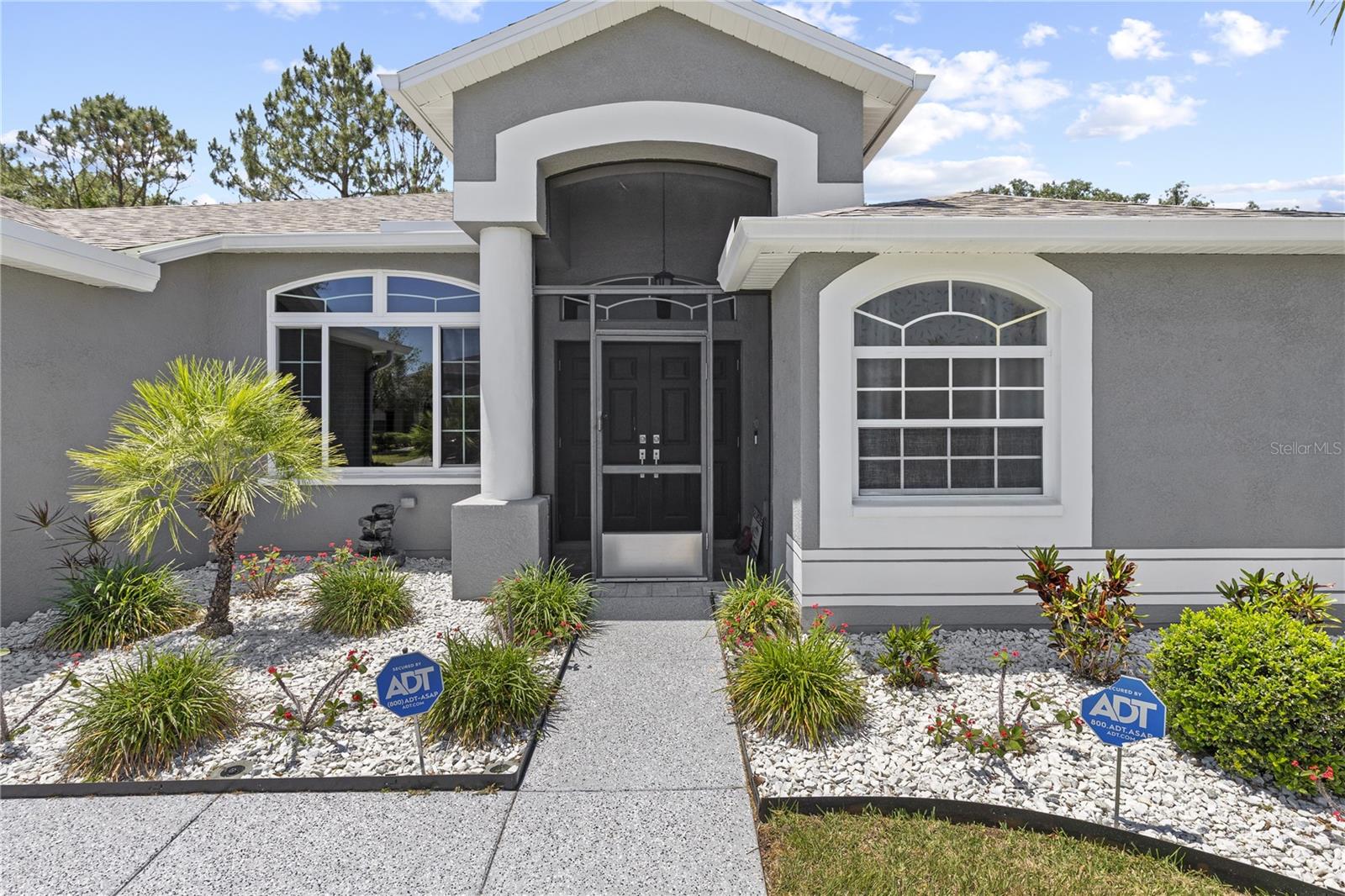 Dramatic Raised Entry welcomes you!