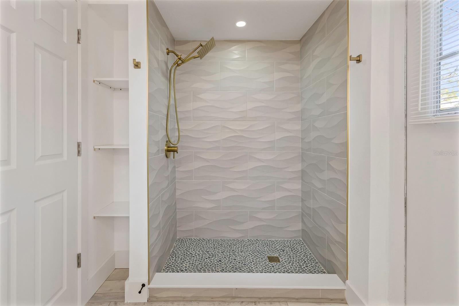 Primary bathroom shower