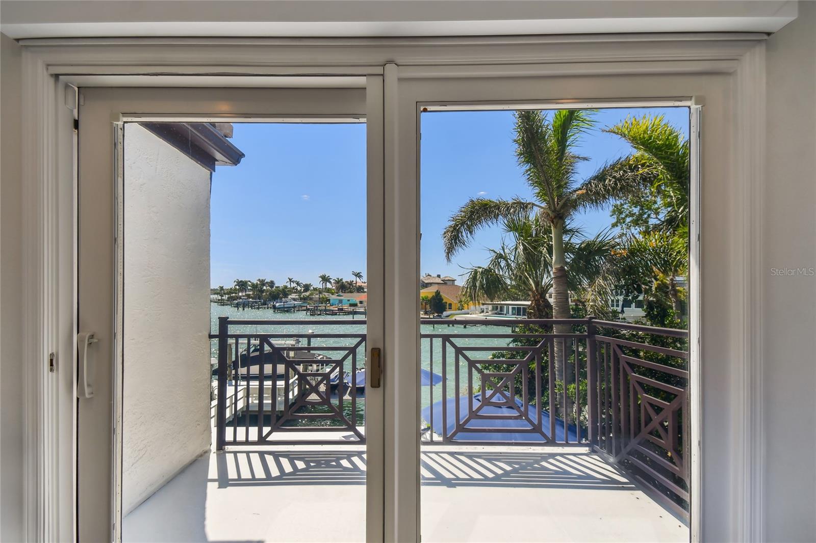 View to outside balcony
