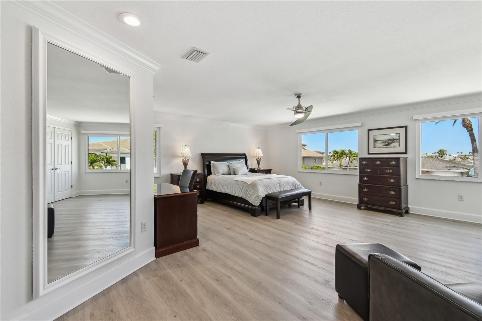 Spacious Primary Bedroom