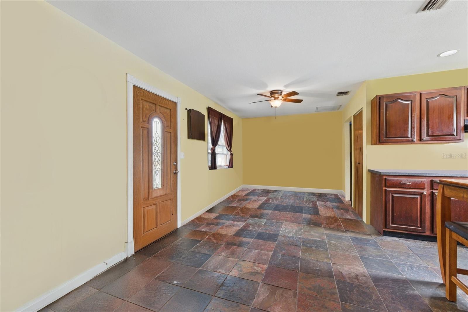 Ceramic tile floors