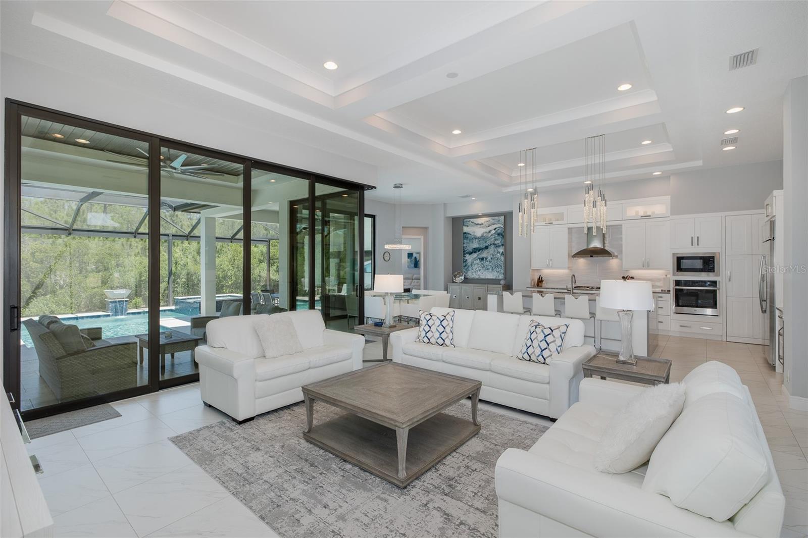 Family room & kitchen are the perfect entertaining spaces!
