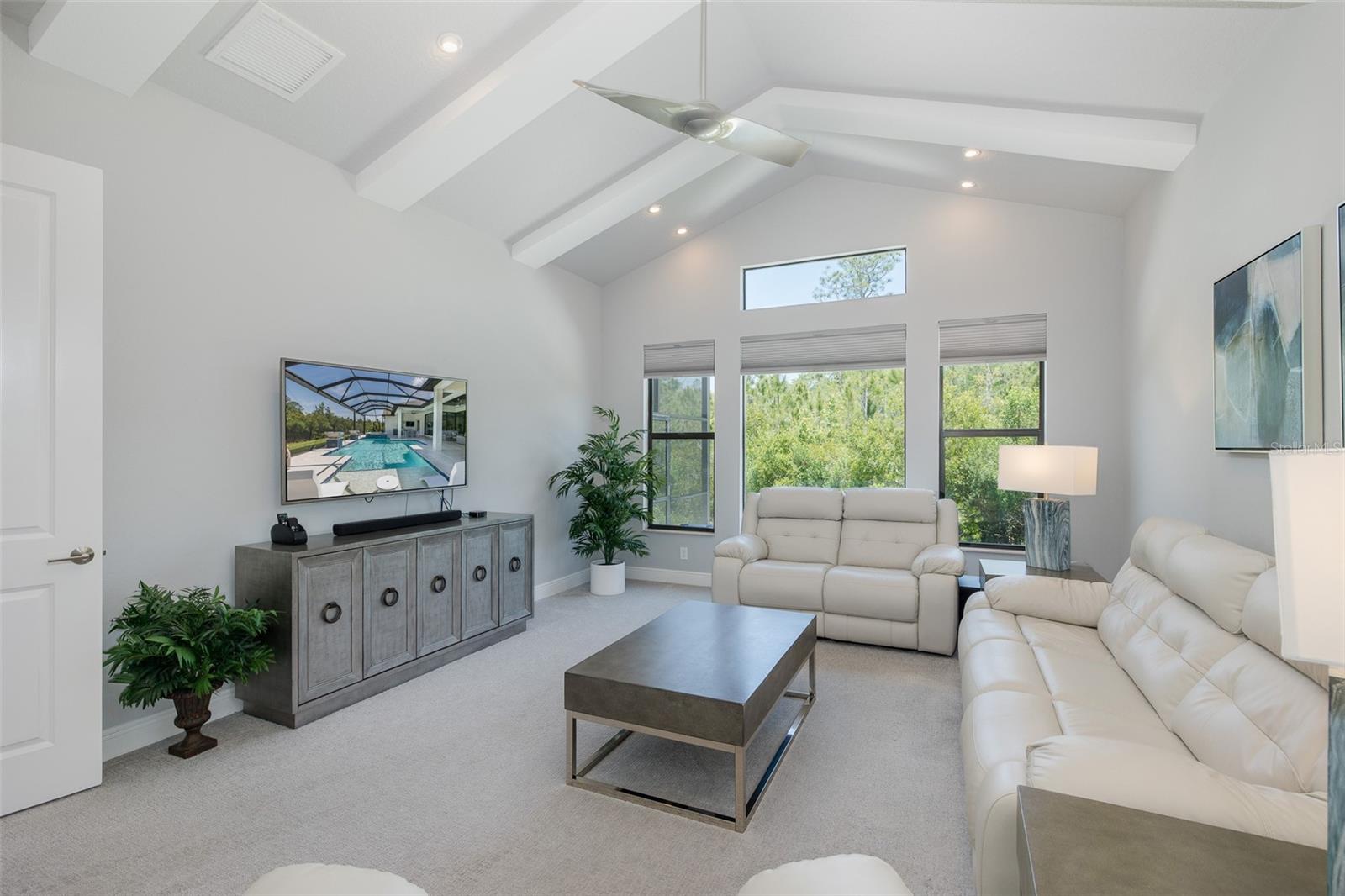 Spacious Bonus Room w/Vaulted Ceilings!