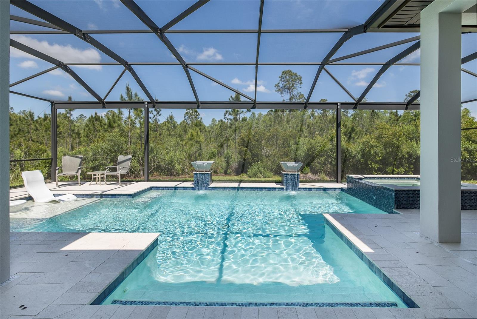 Expansive POOL Area w/Lush Backdrop!