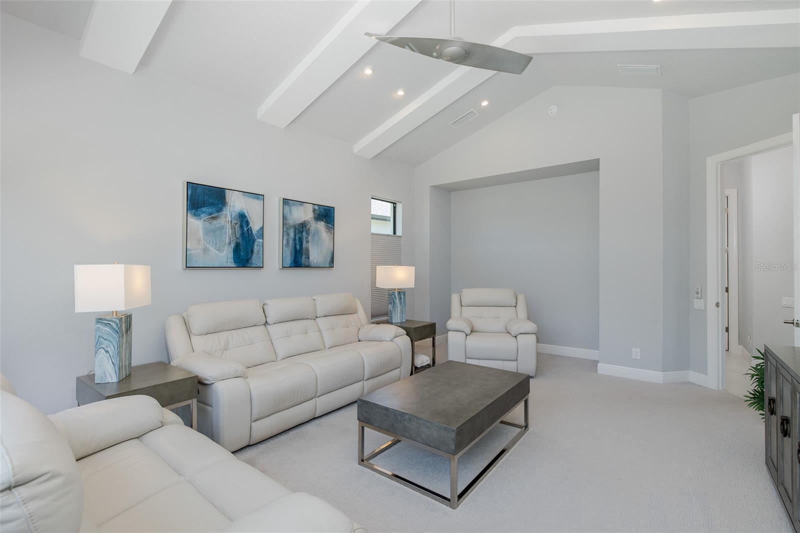 Bonus room in rear of the home!