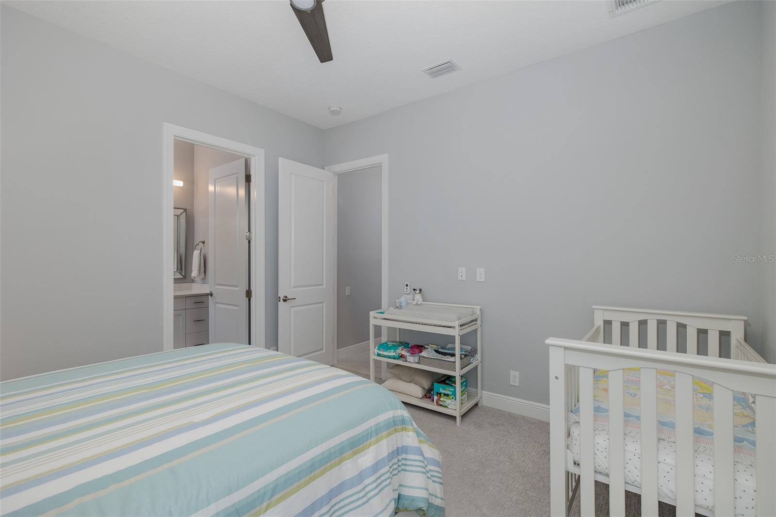 Guest bedroom with en suite bath!