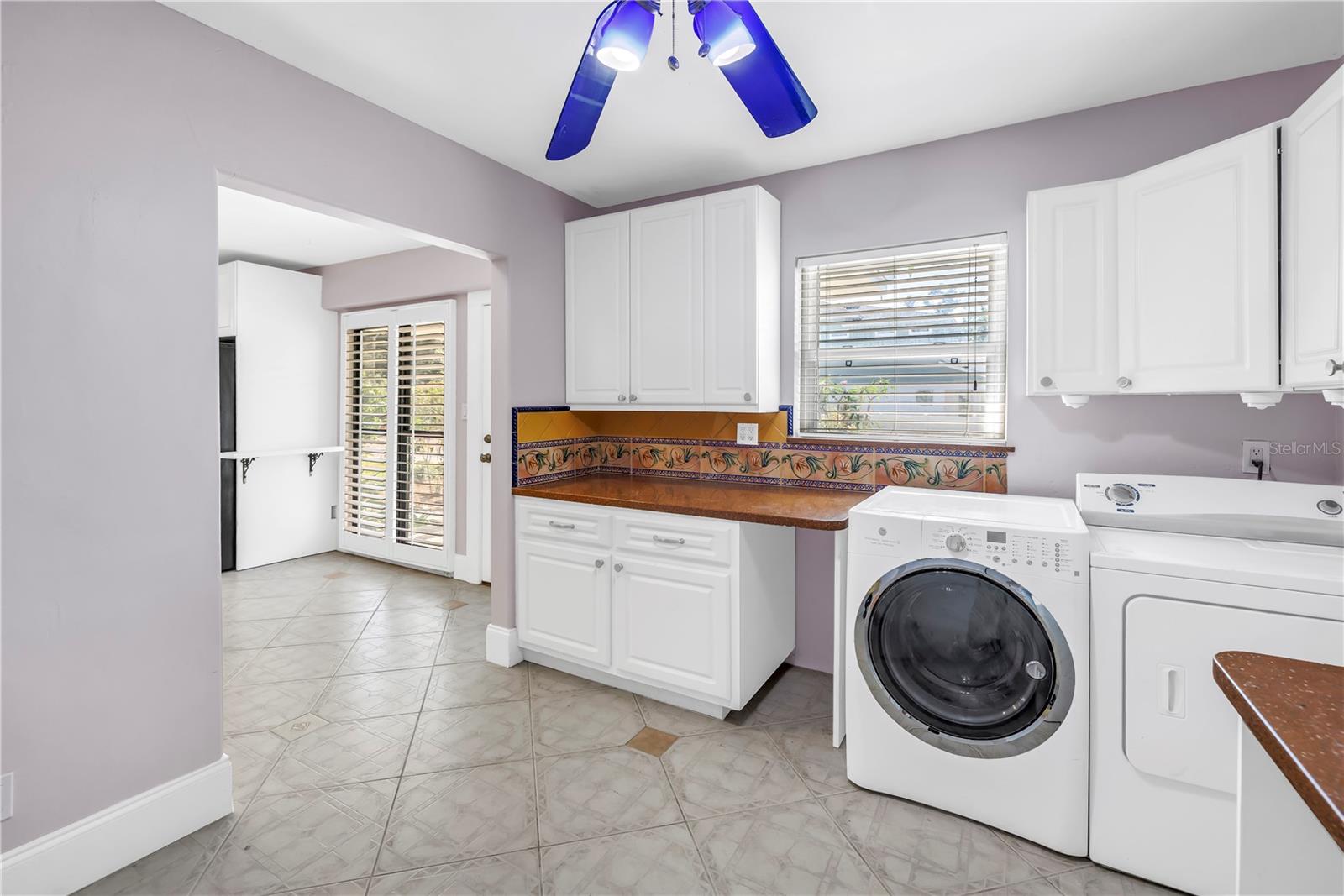 Laundry Area with access to the garage