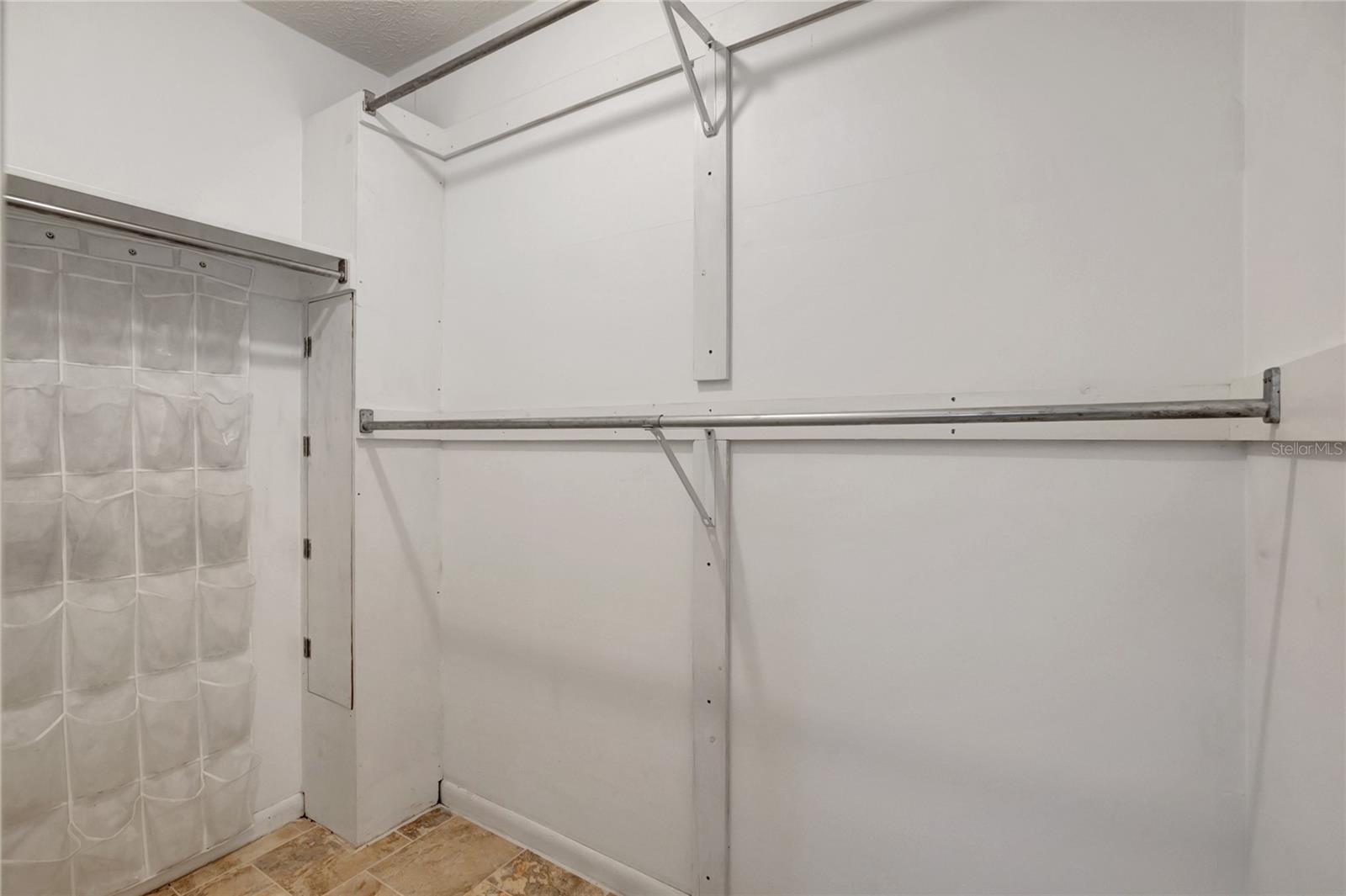 Walk-In Closet in Primary Bedroom