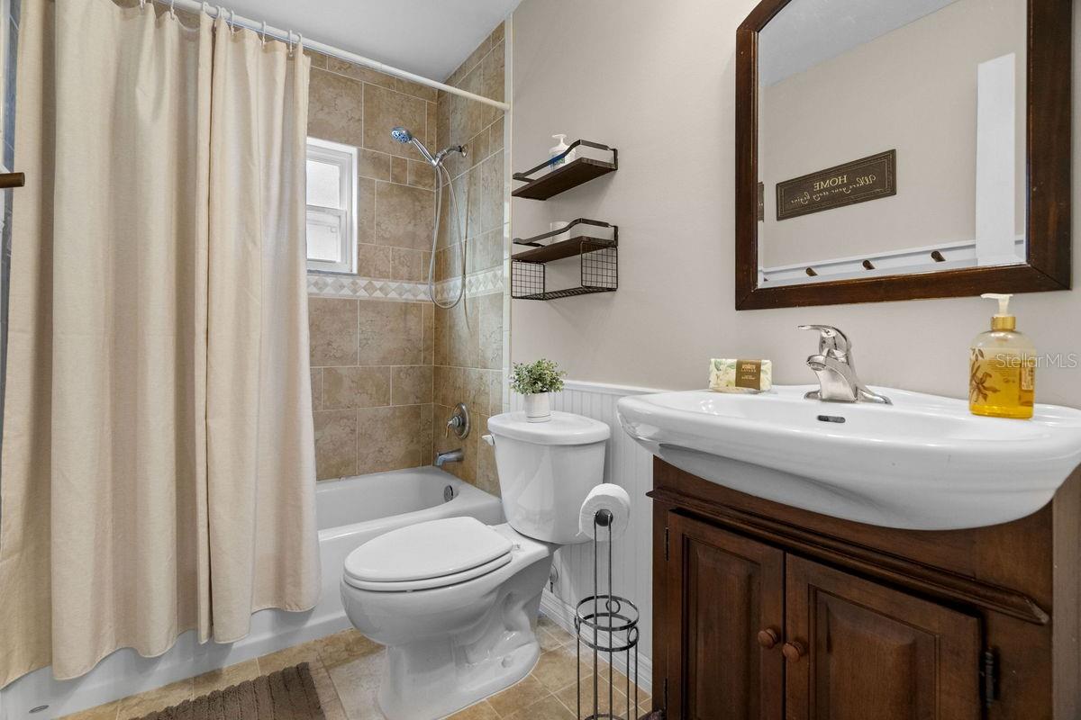 Updated Hall Bath