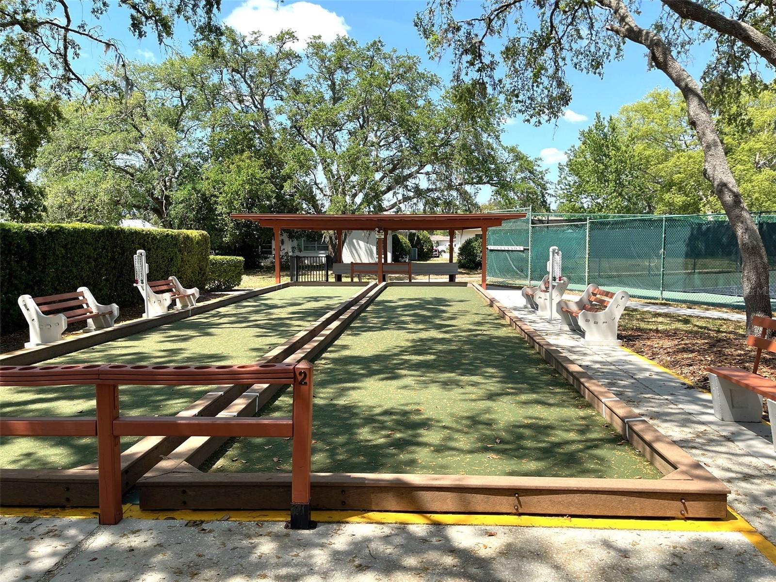 Bocce Ball courts