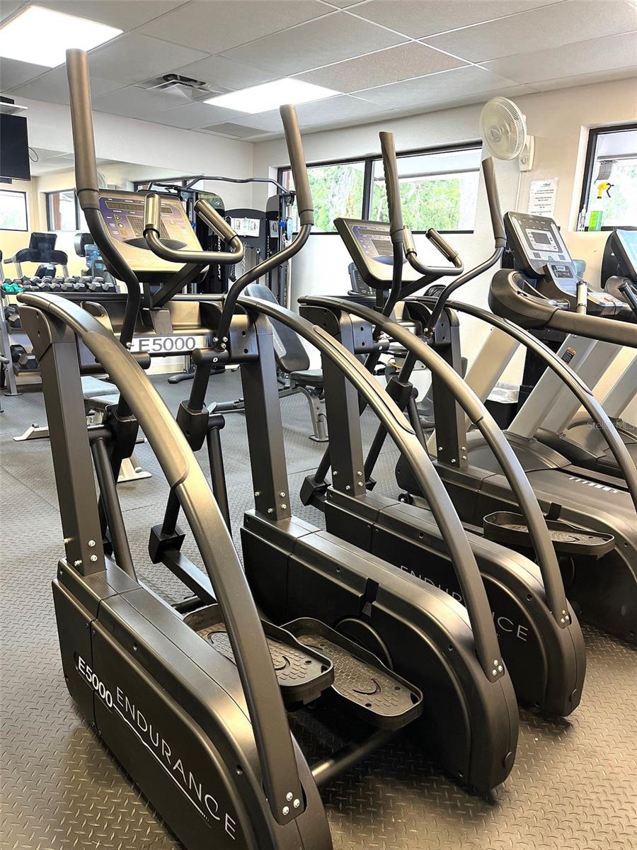 Clubhouse exercise room