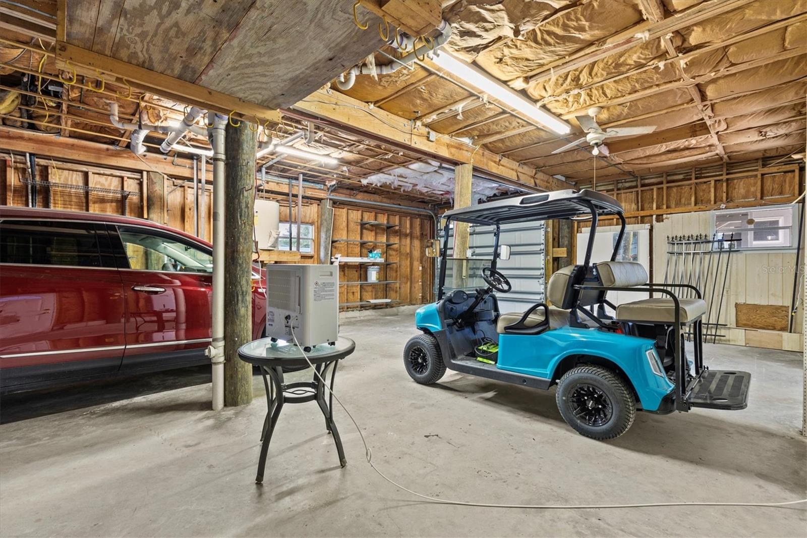 huge garage