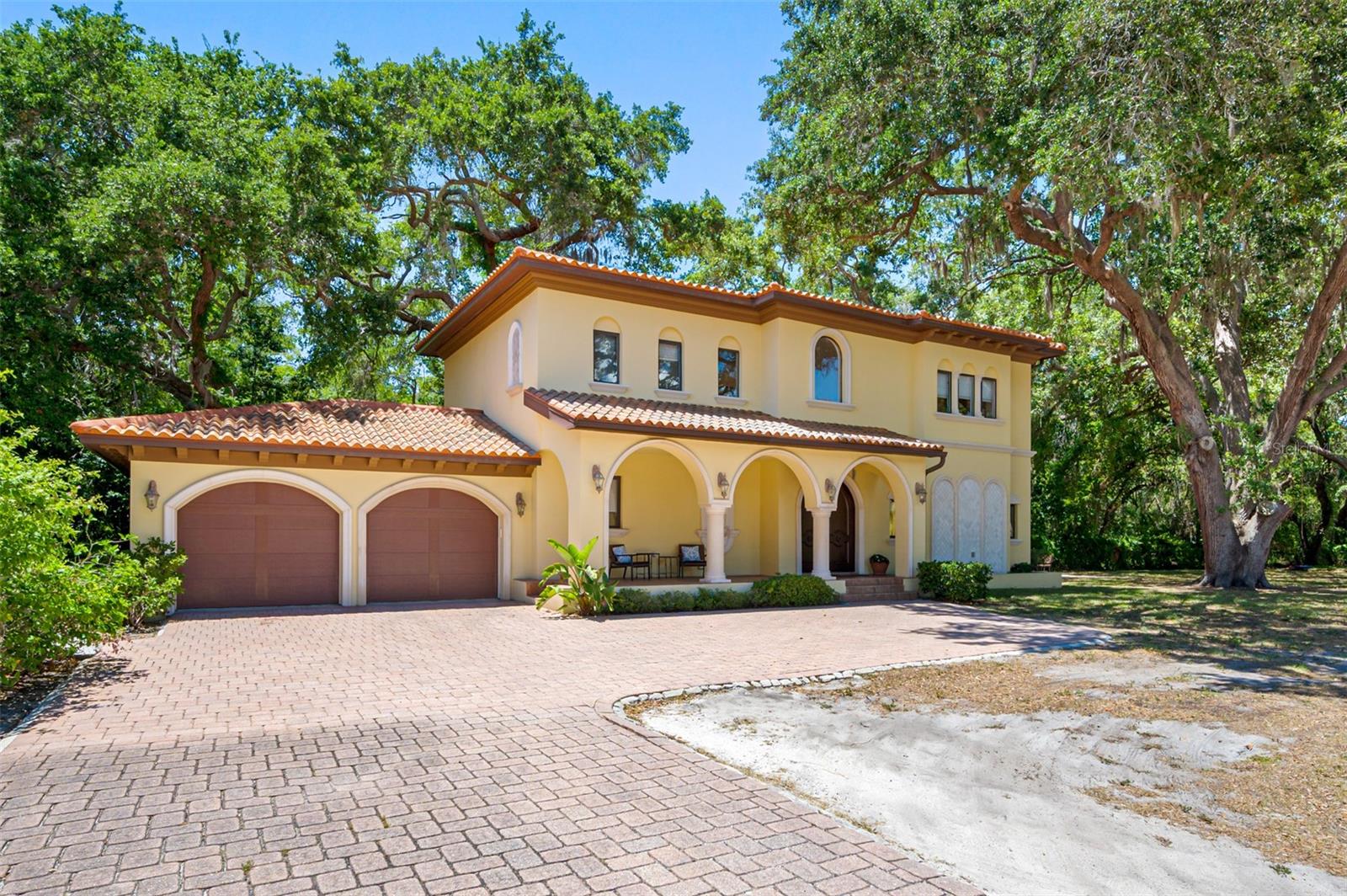 Two-car garage