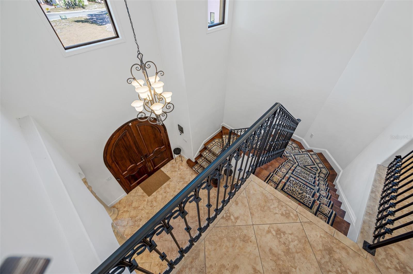Lots of space with the high ceilings