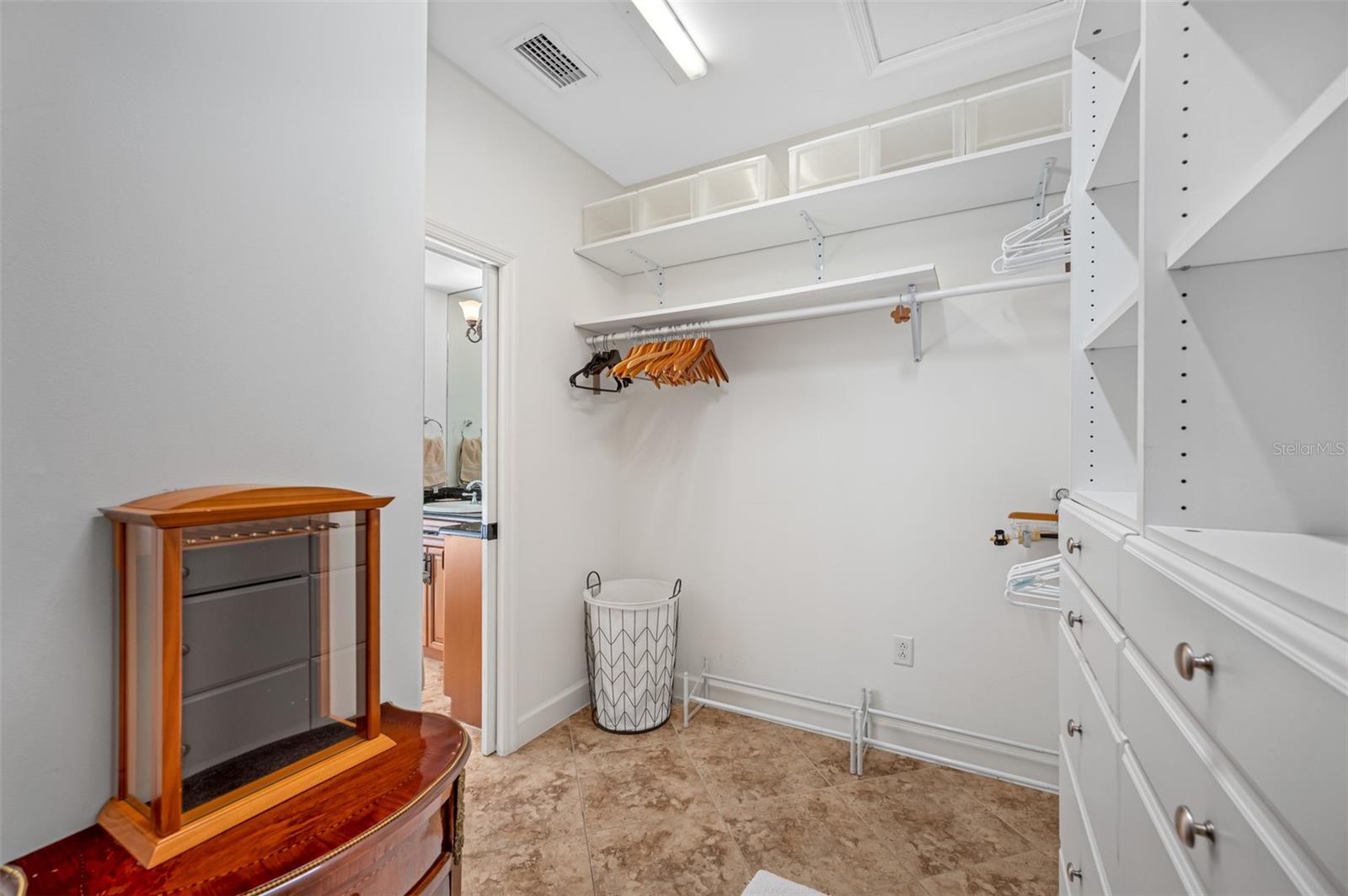 Expansive Primary Closet