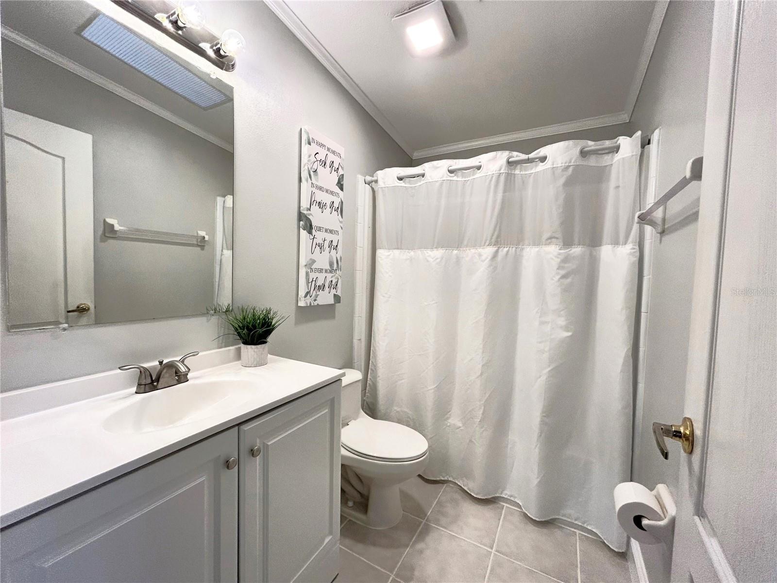Hallway Bathroom