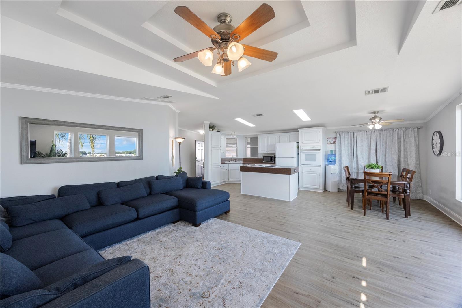 Living Room, Dining, Kitchen