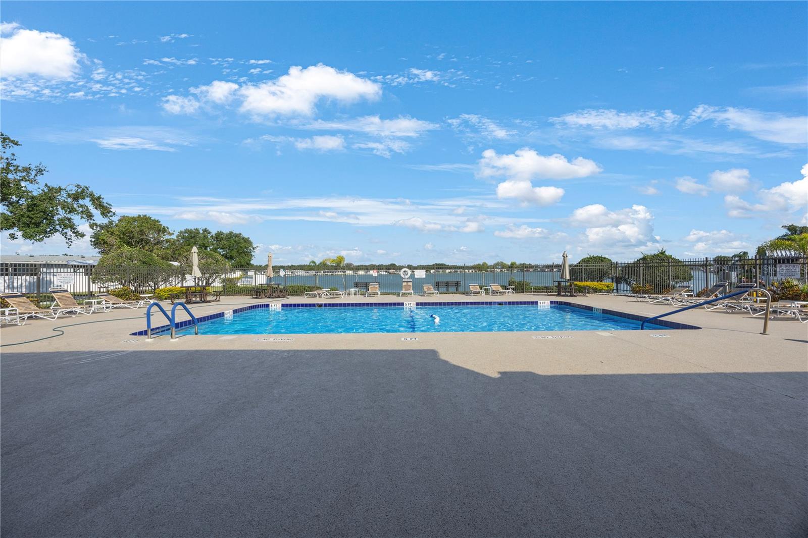 Heated pool