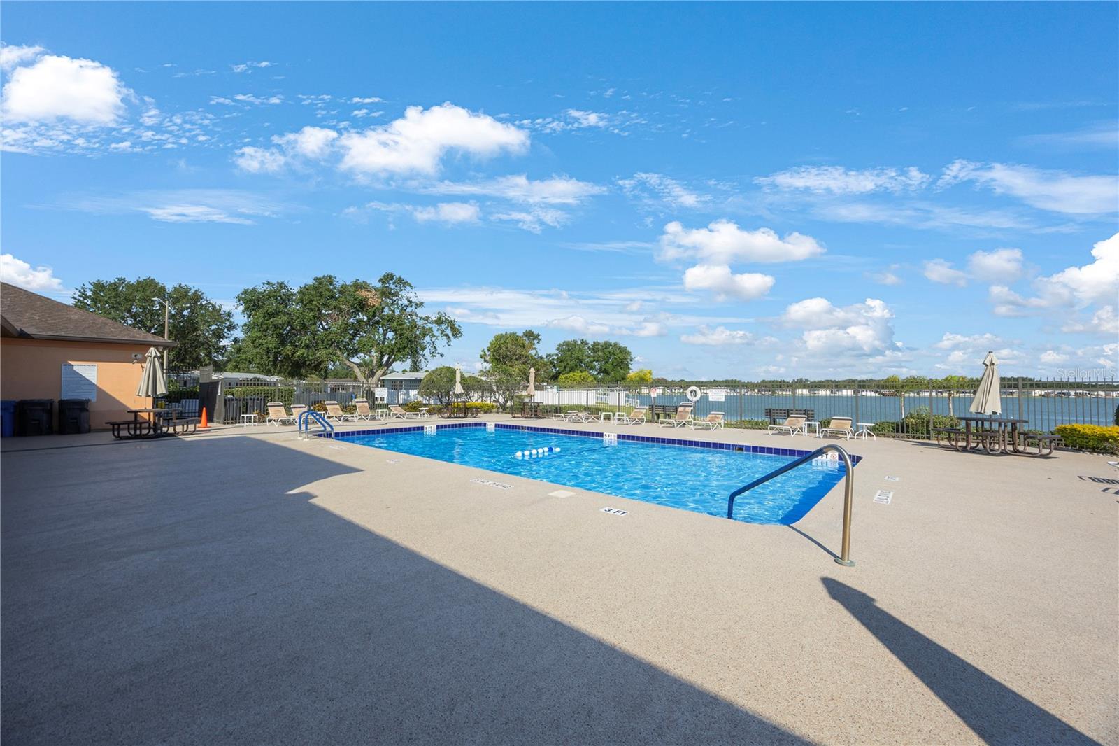 Heated pool