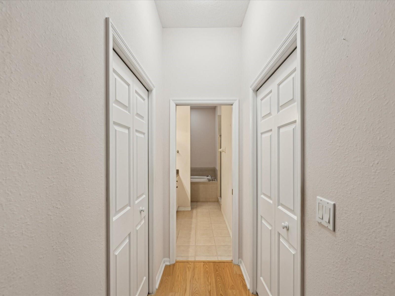 Hall to primary Bath