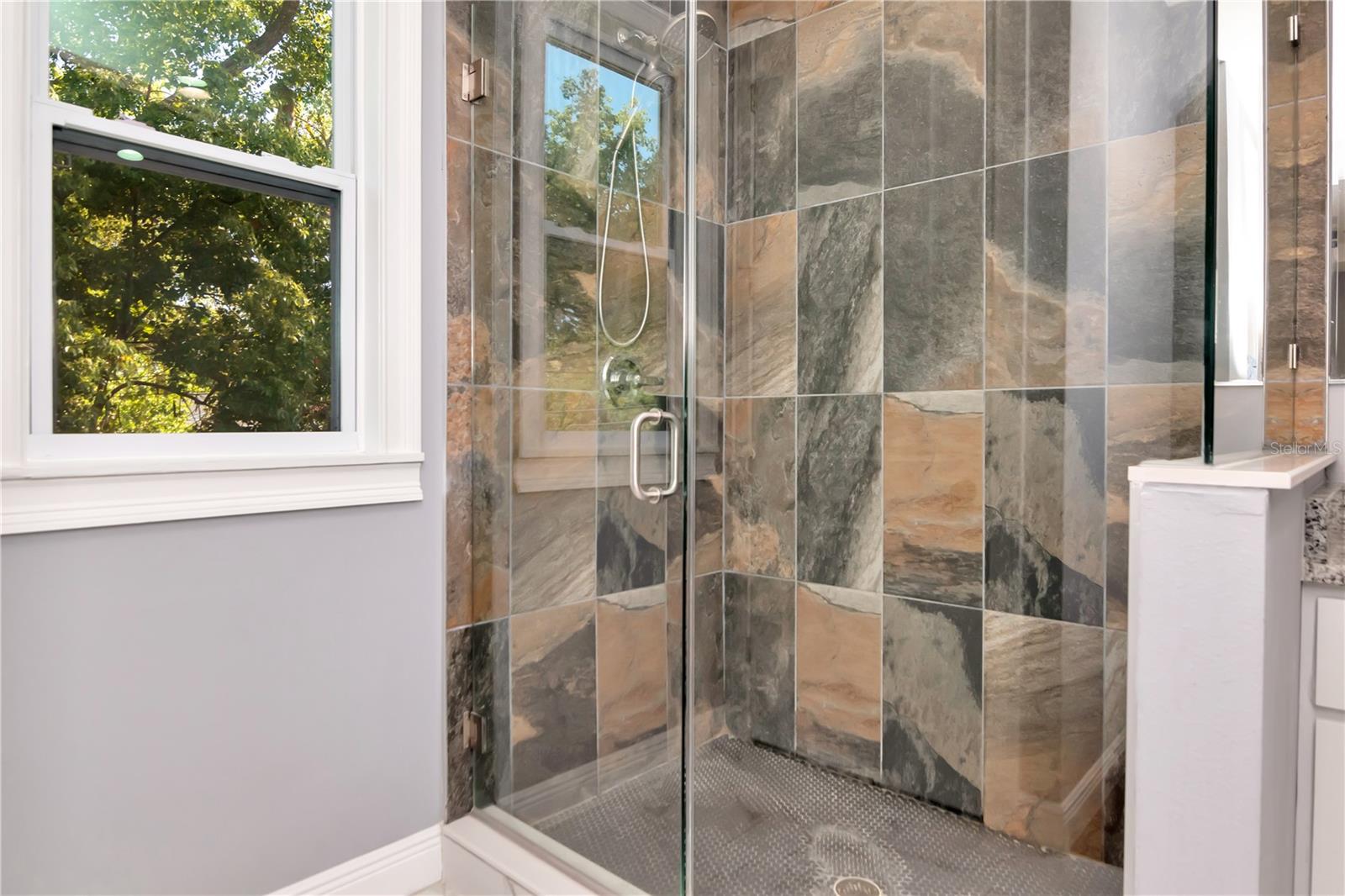 Primary shower