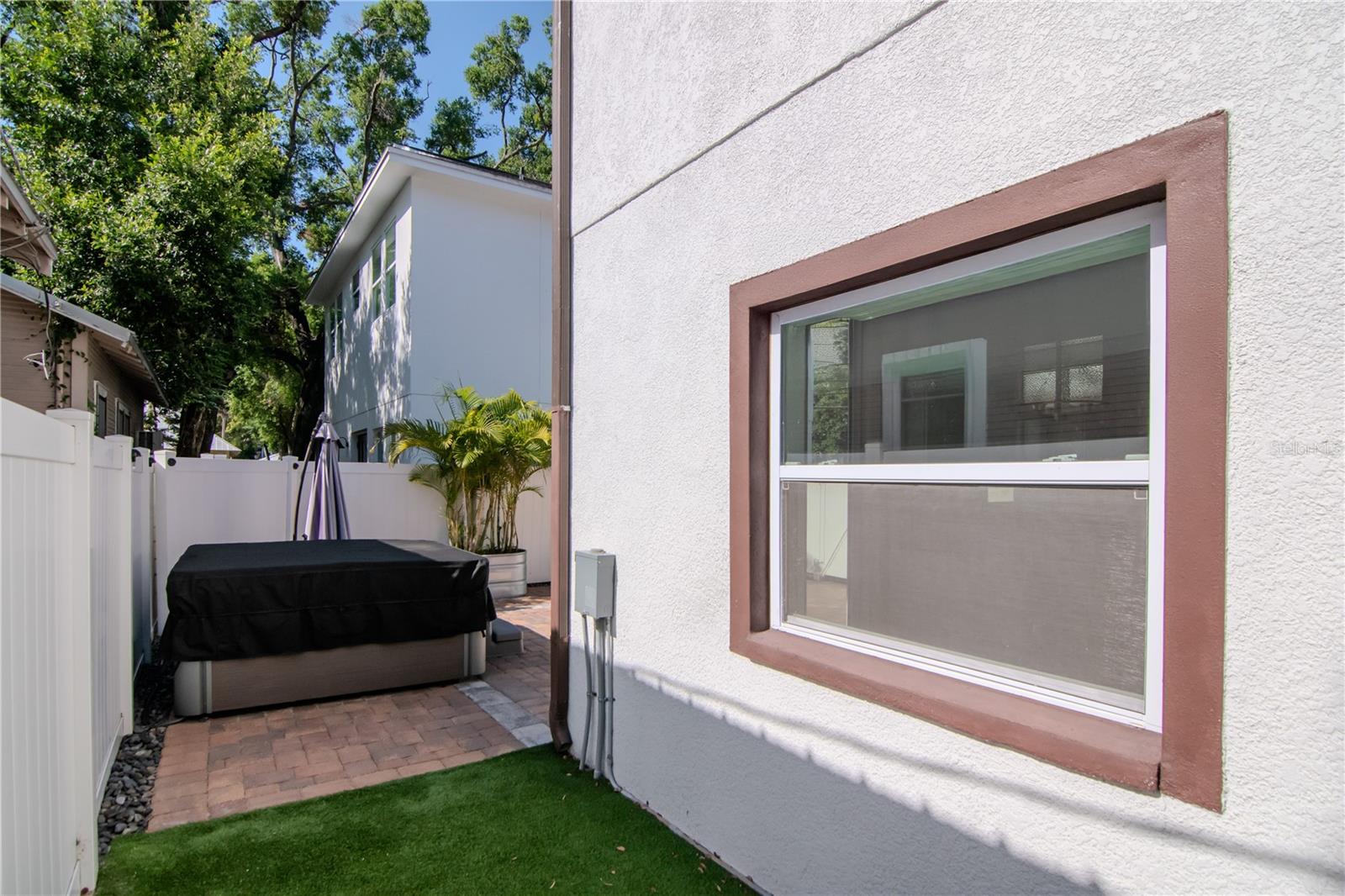 Exterior Fenced in Area