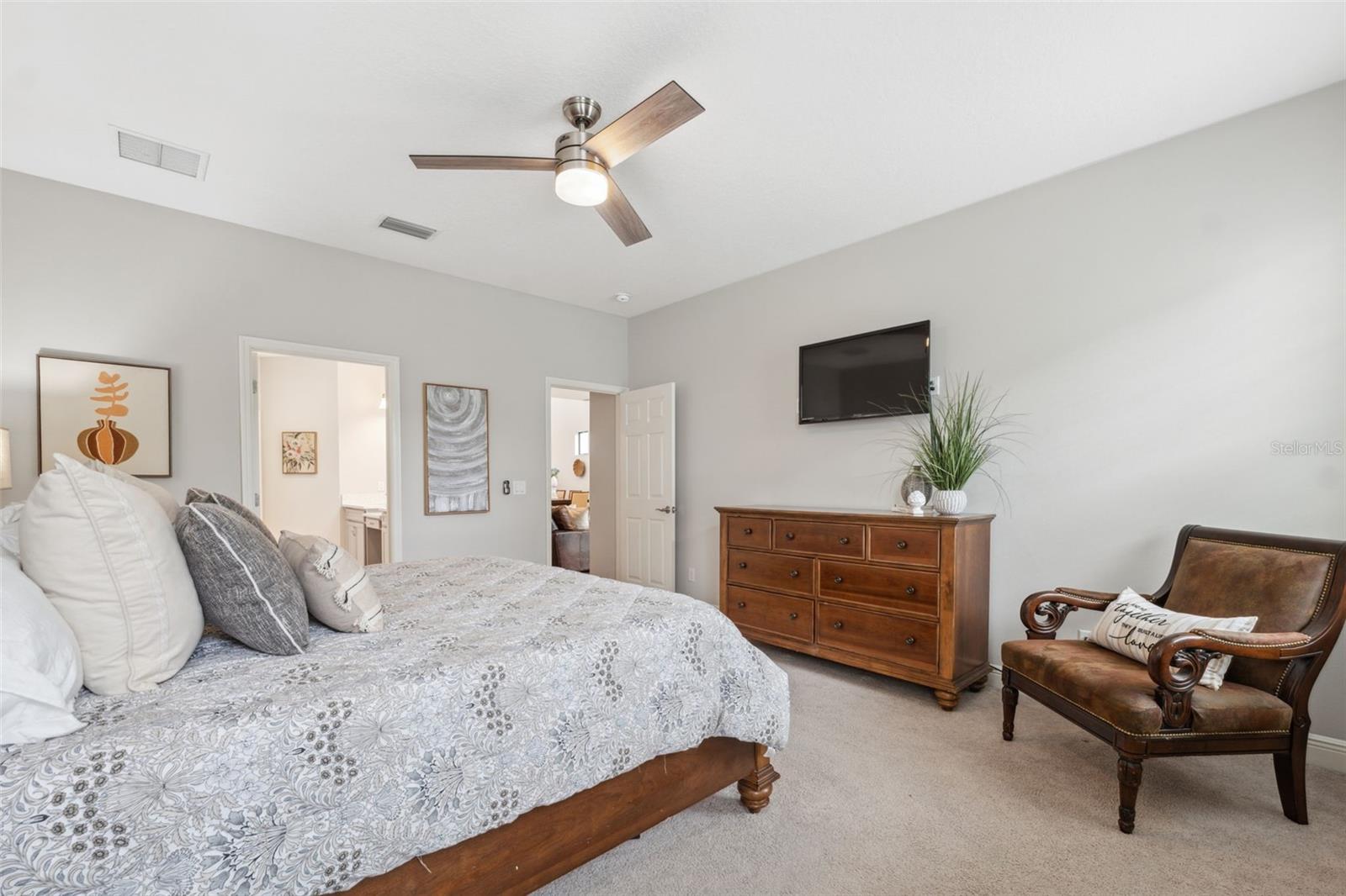 Primary Suite on 1st level with ensuite bath