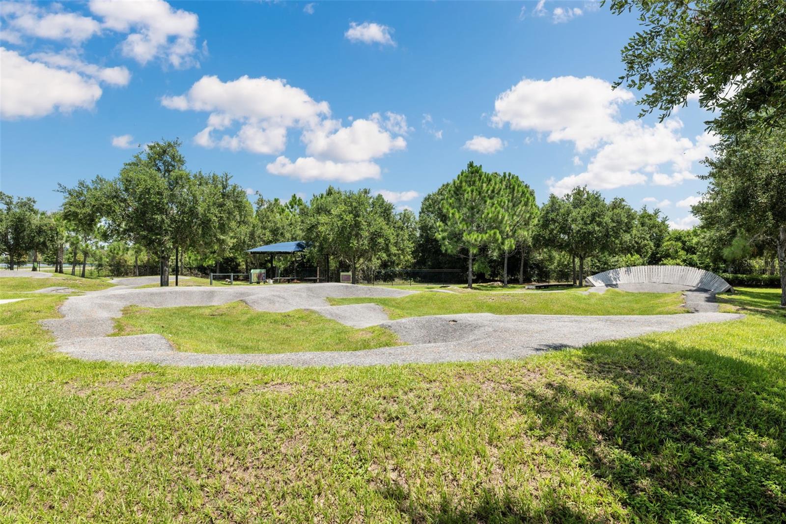 BMX bike course
