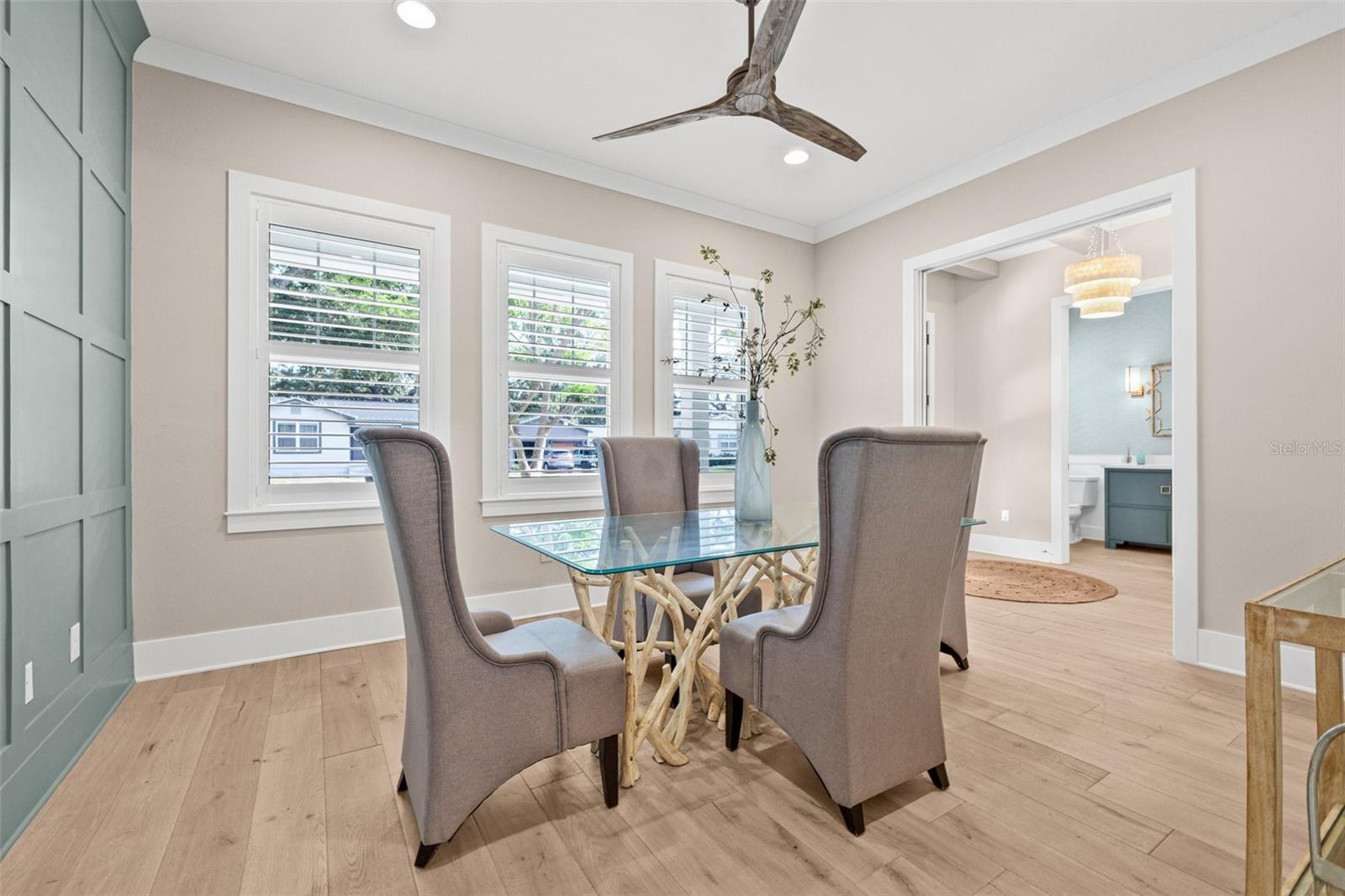 Formal Dining from Bar area