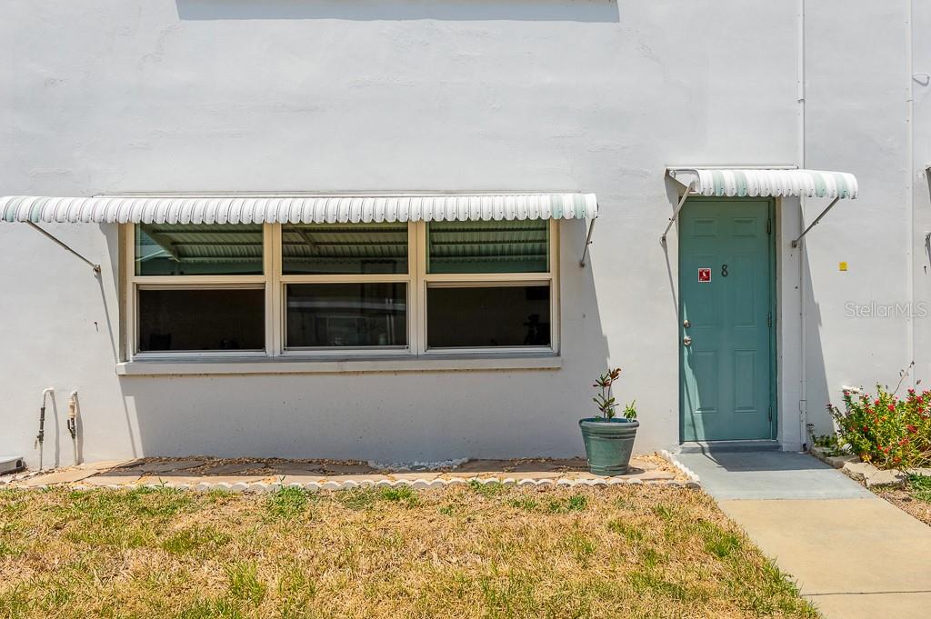 Back door by parking
