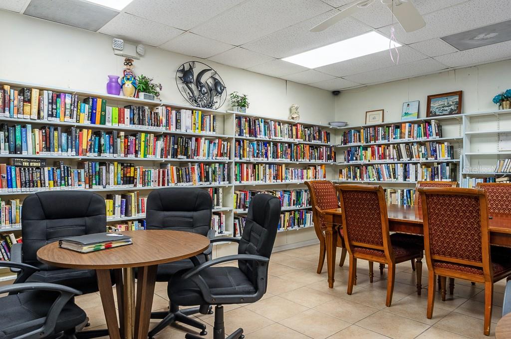 Library in Recreation Building