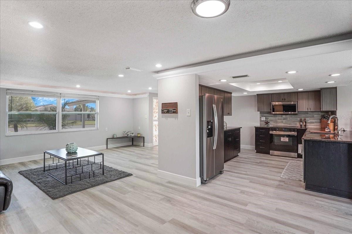 granite countertops, new soft close cabinets