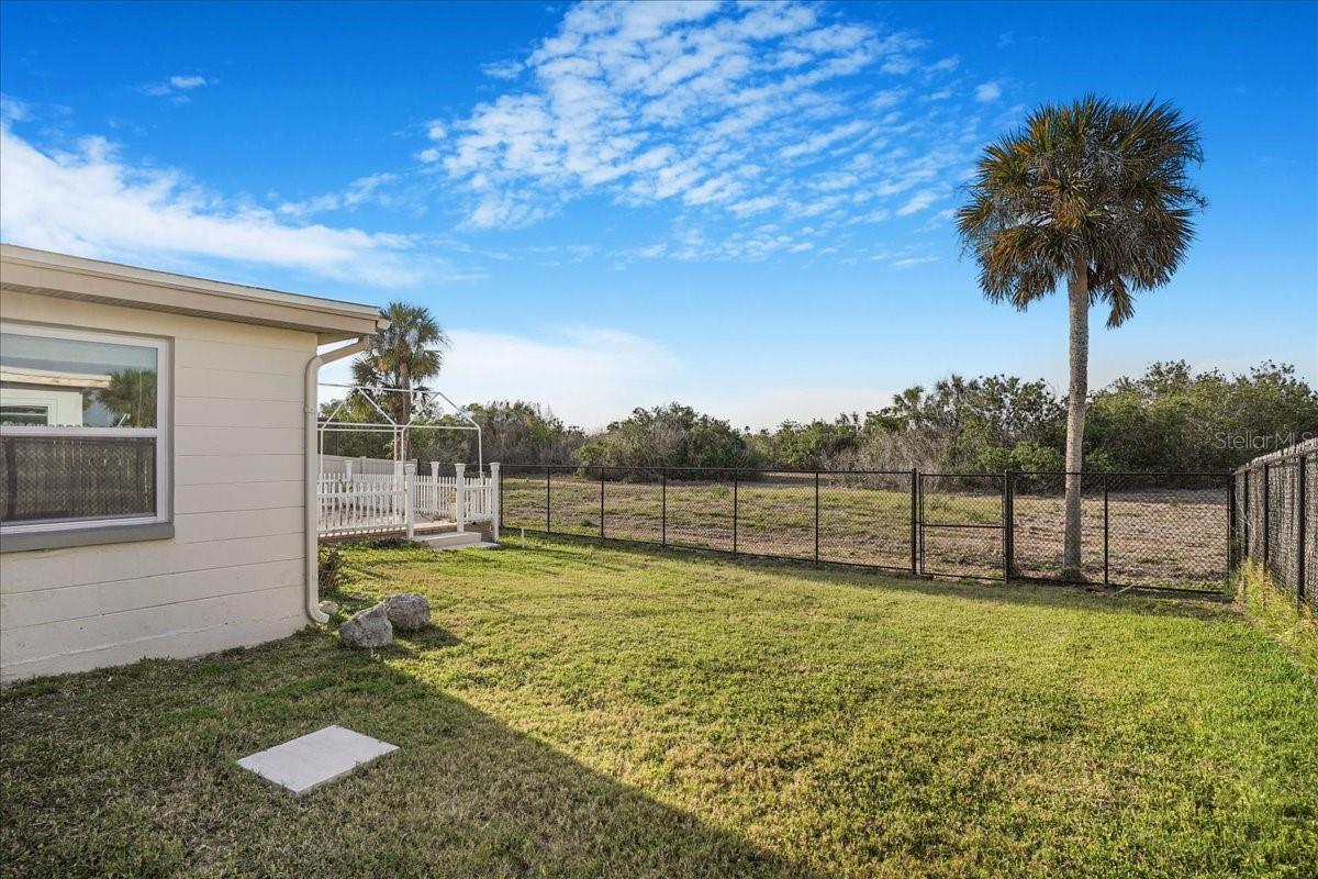 large grass area for kids and pets