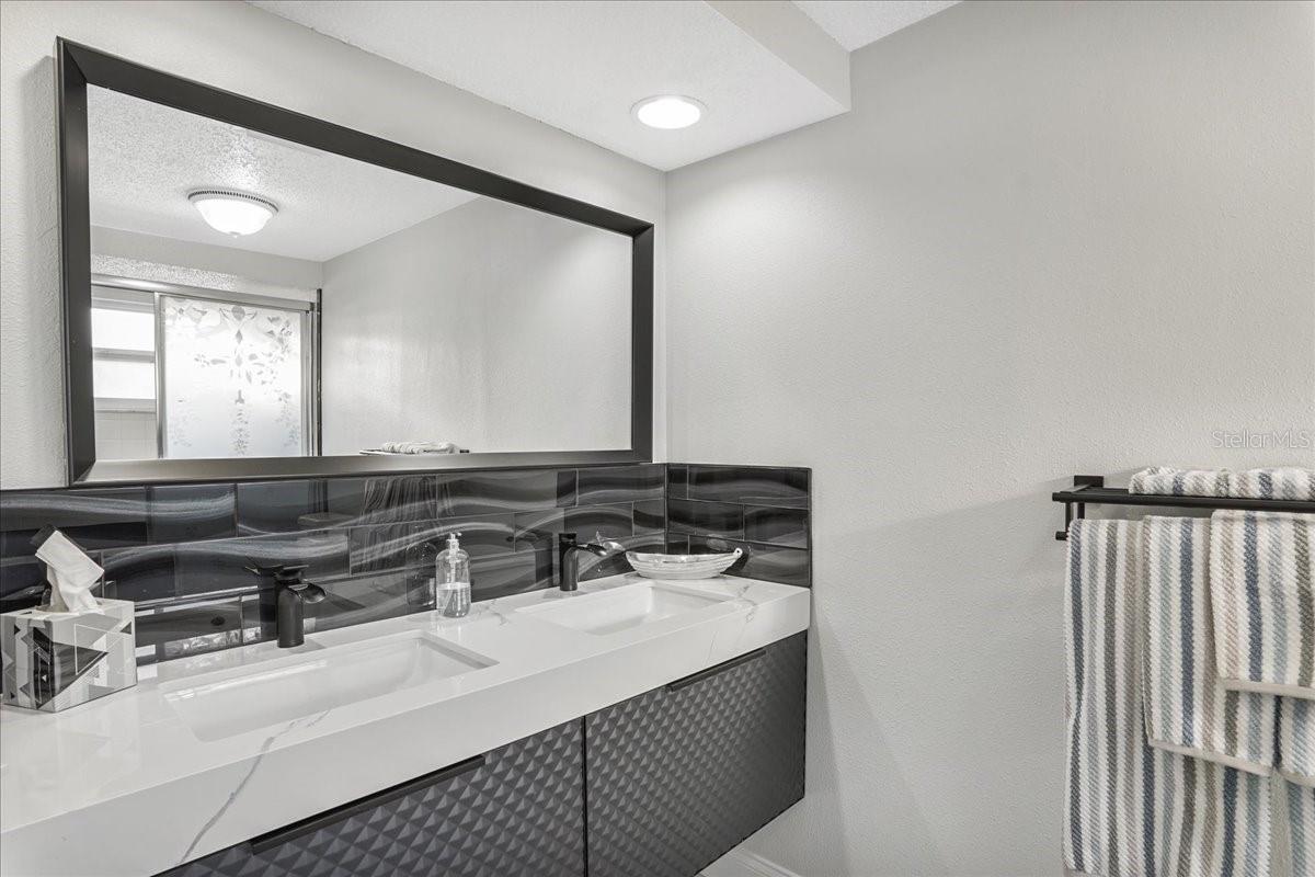 Primary en suite completely updated