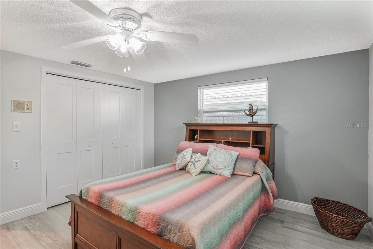 plenty of storage in this closet