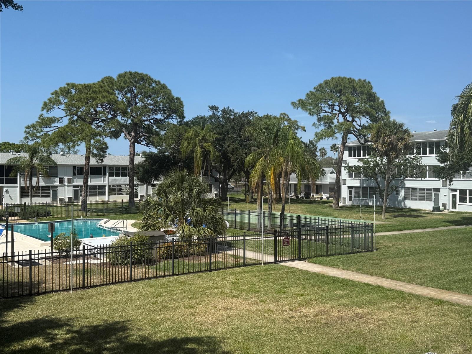 Courtyard views