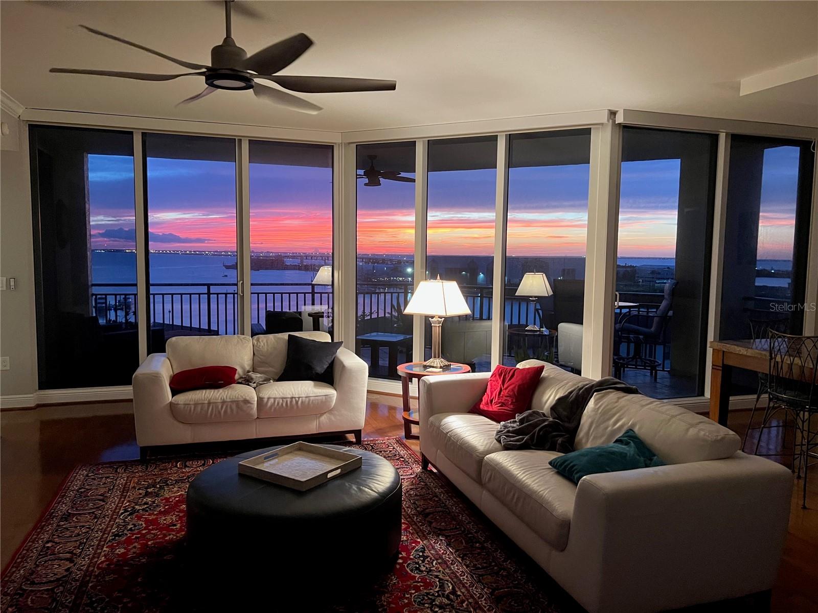 Living Room with private balcony