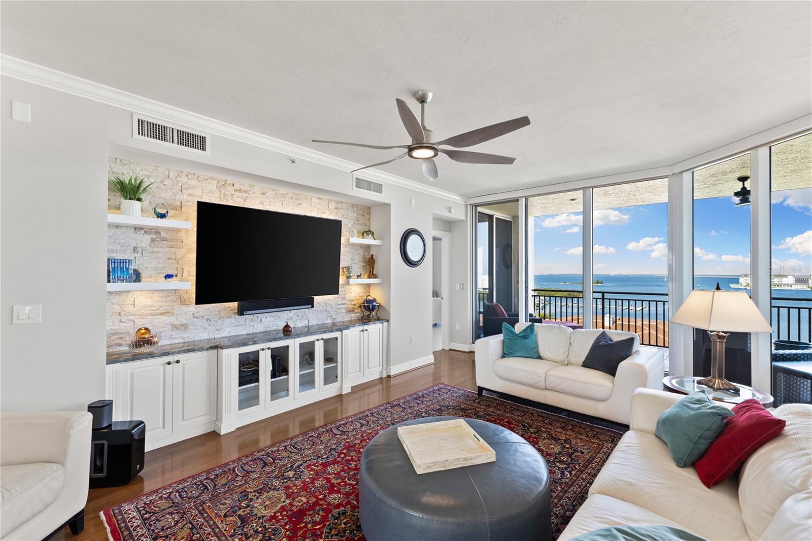 Living Room with private balcony