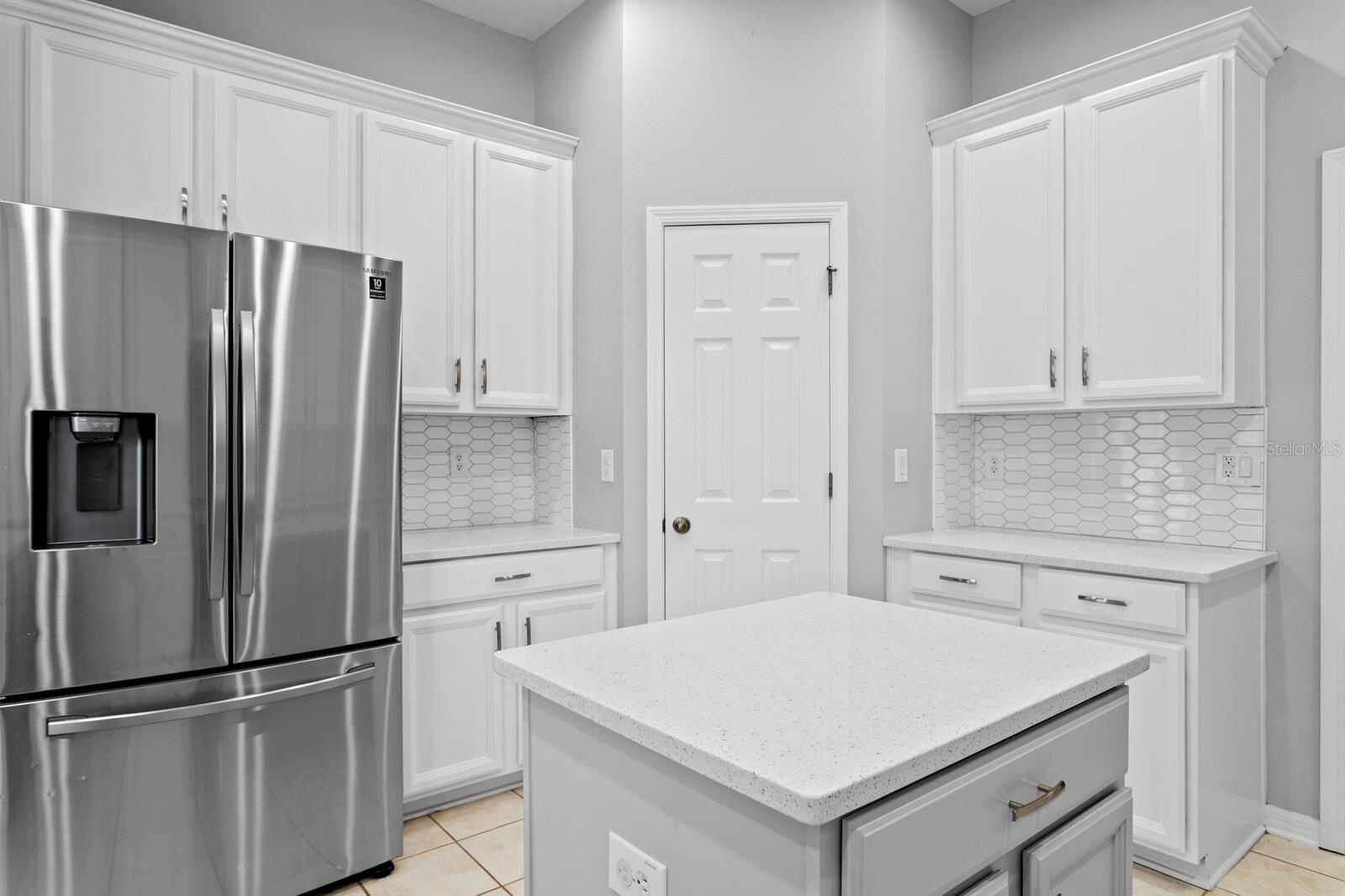 Tons of cabinet storage in the kitchen