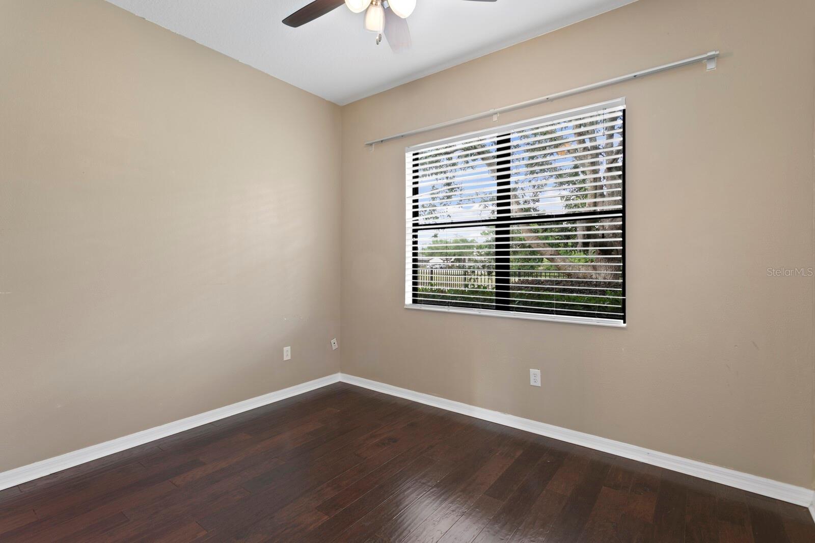 1st floor private office with backyard views