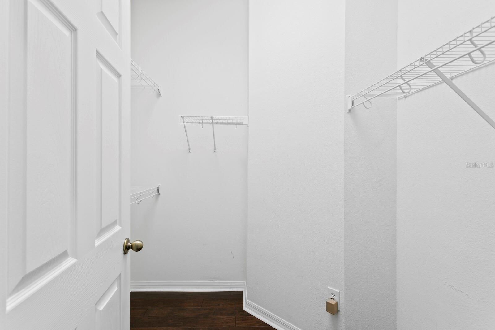 The primary suite features 2 large closets for plenty of storage