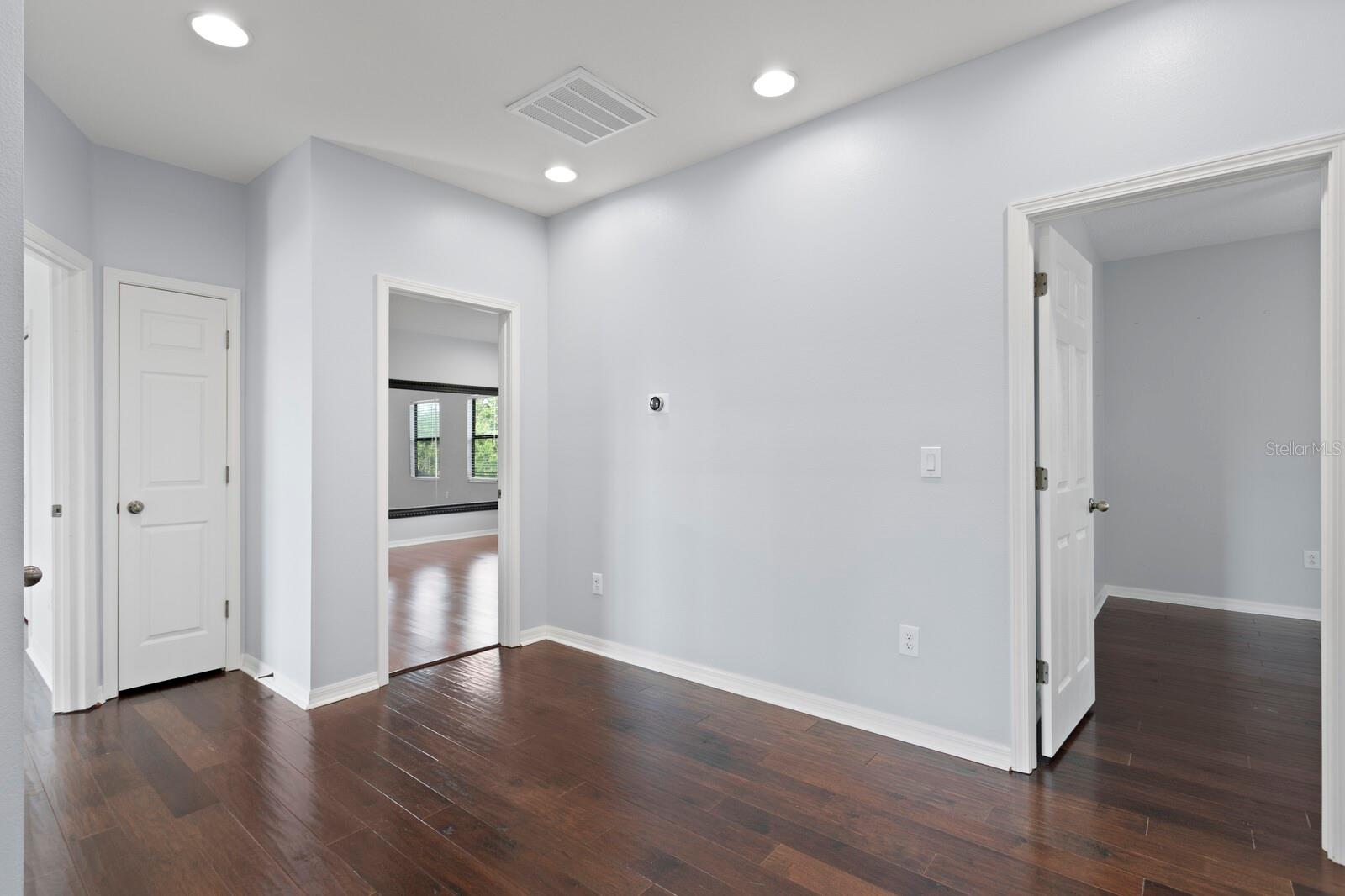 The landing on the 2nd floor opens to 3 spacious bedrooms and a huge bonus room
