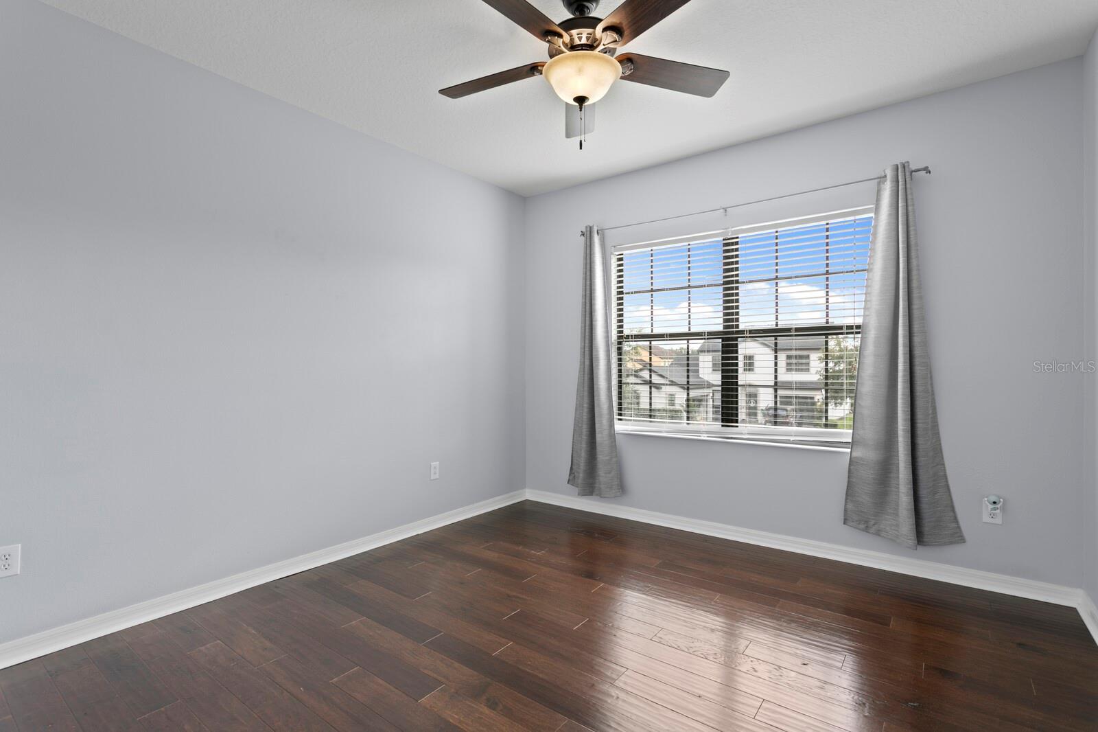 The 4th bedroom faces West and has great natural light