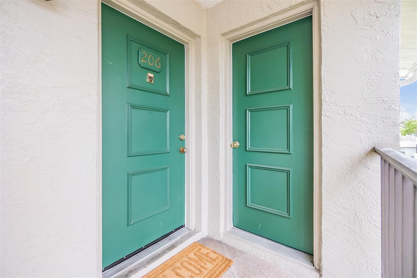 Entry to Left, Storage to Right