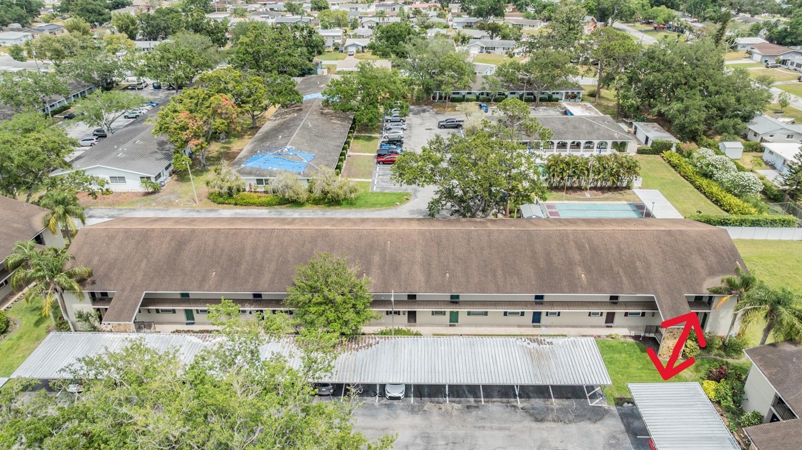 Convenient Carport Location