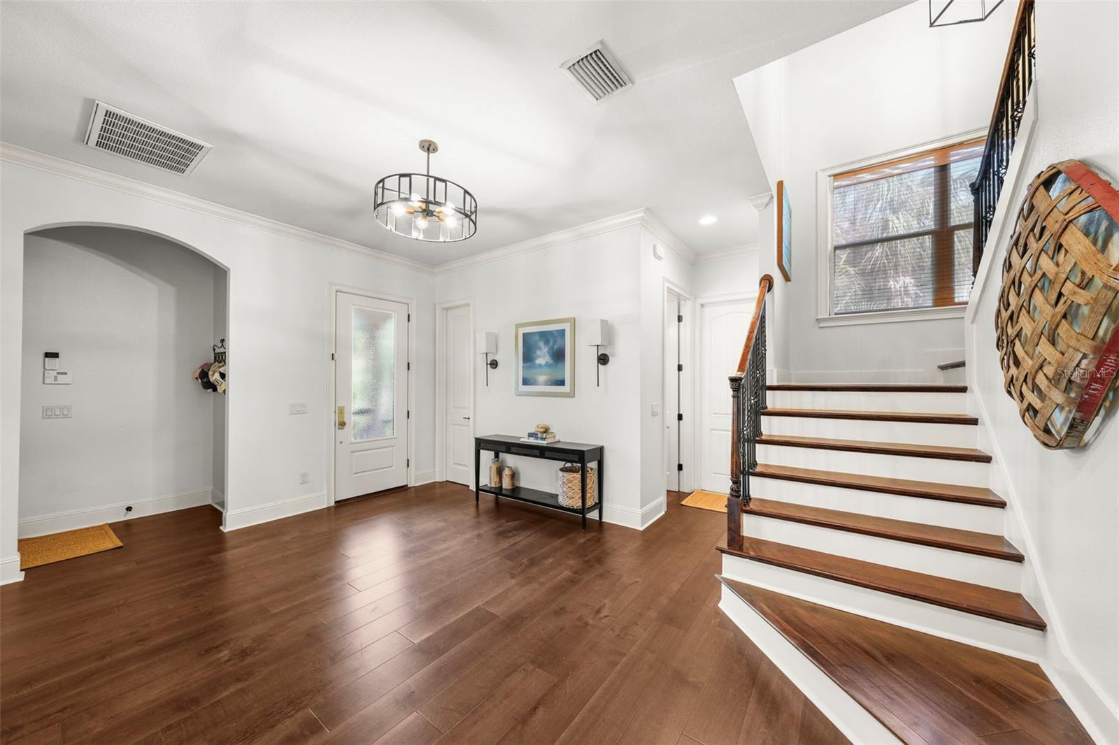 Staircase is wide