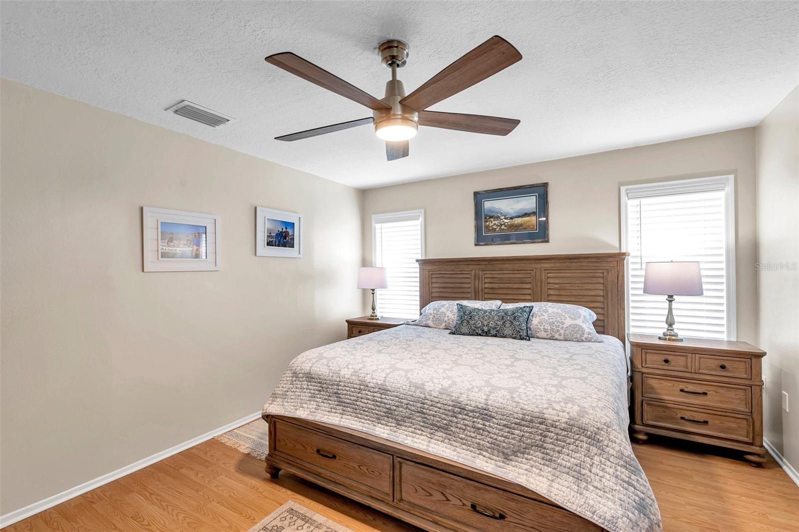 Spacious rooms