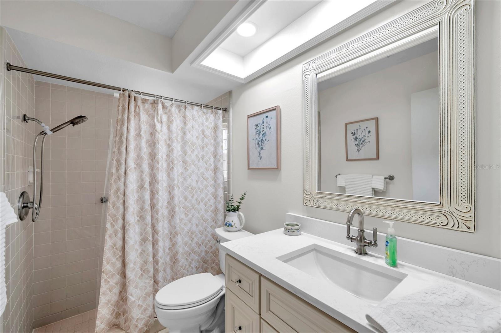 Updated second bath