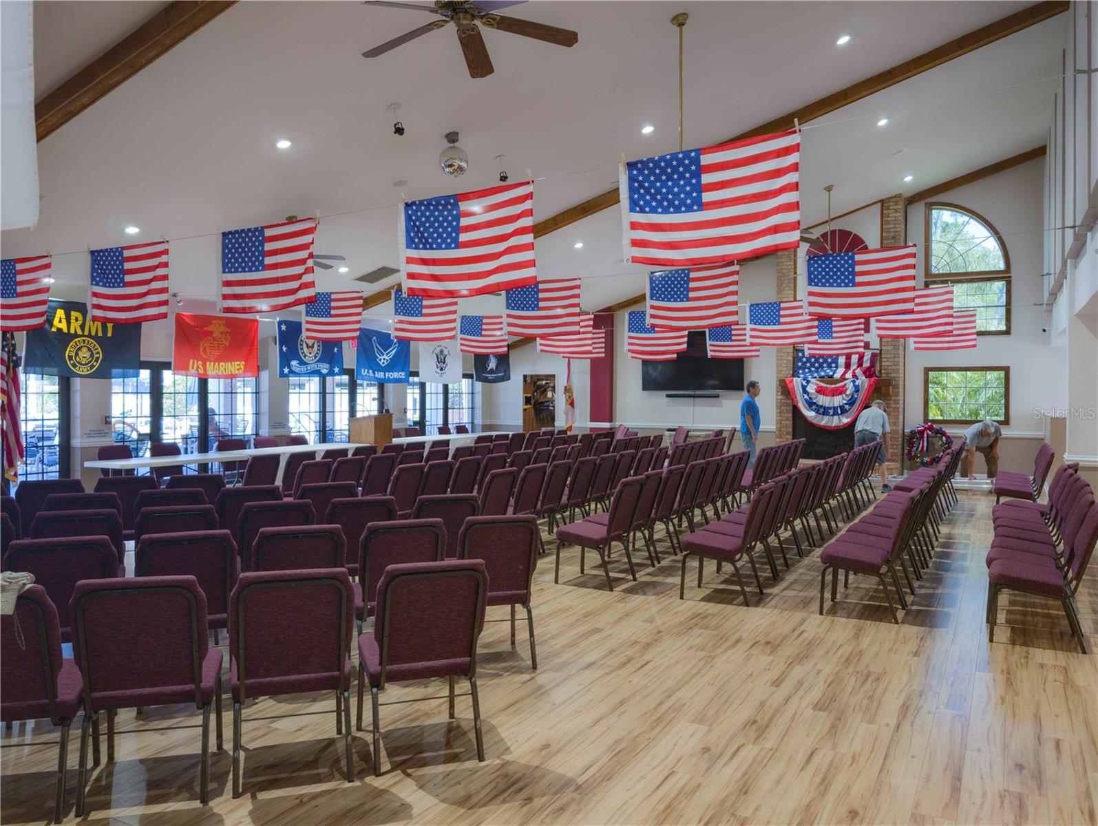 Clubhouse assembly hall and dance hall